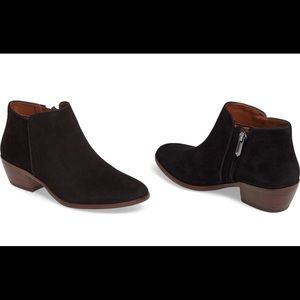 Sam Edelman Petty Boot in Black Suede